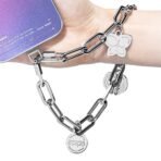 aespa Metal Charm Chain Phone Strap - Image 2