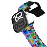 Rainbow Heart Stripes 2 Impact Band