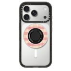 Pink Summer Stripes Snappy Ring Holder - Image 2