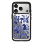 Cobalt Bloom Snappy Cardholder Stand