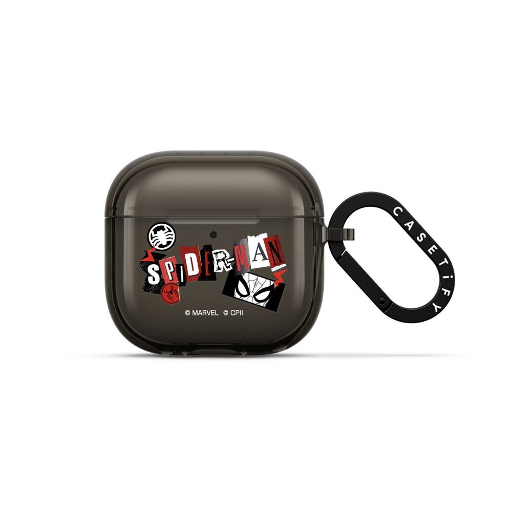38711789x2_airpods-4_16008050.png.1000x1000-w.m80.jpg Spider-Man Stickermania Earbuds Case - Image 1