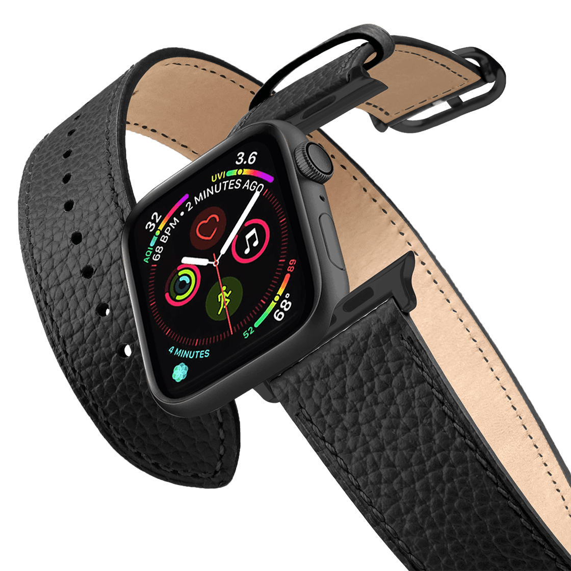 95741bd828c139596852ac4c3ca64ffa.png 2-in-1 Italian Leather Band - Red - Image 1